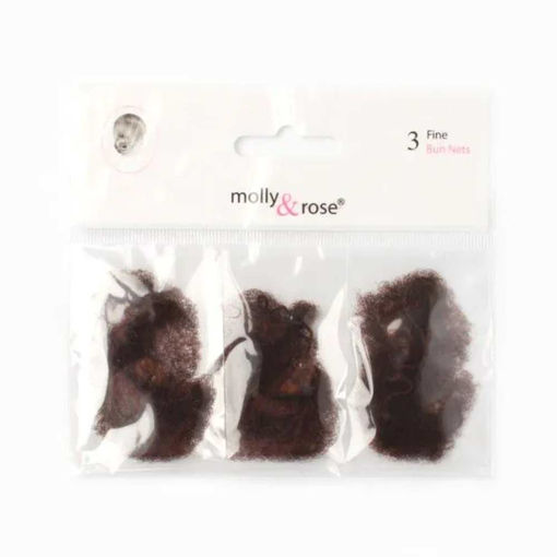 Picture of BUN NETS FINE MESH BROWN 3 PACK
